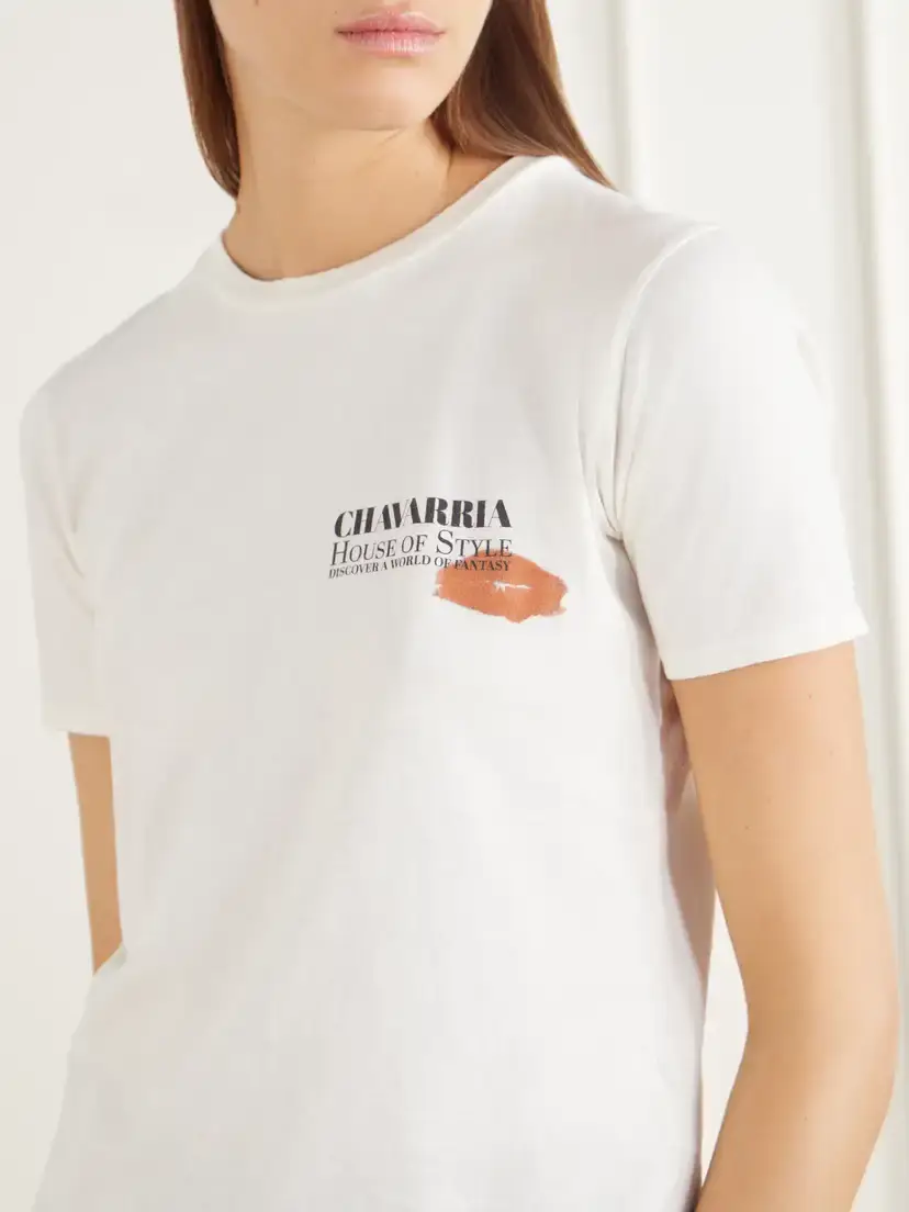 Willy Chavarria Total Transformation Printed Cotton-jersey T-shirt | Thumbnail 5 Willy Chavarria Total Transformation Printed Cotton-jersey T-shirt | Thumbnail 5