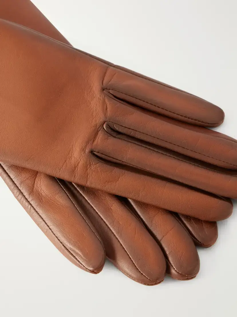 Agnelle Olga Leather Gloves | Thumbnail 2