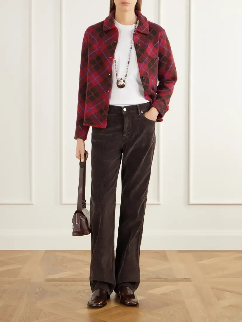 Guest In Residence Weekender Organic Cotton-corduroy Mid-rise Wide-leg Jeans | Thumbnail 2 Guest In Residence Weekender Organic Cotton-corduroy Mid-rise Wide-leg Jeans | Thumbnail 2
