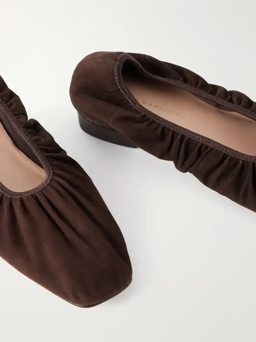 Loeffler Randall Tove Gathered Suede Ballet Flats | Thumbnail 5 Loeffler Randall Tove Gathered Suede Ballet Flats | Thumbnail 5