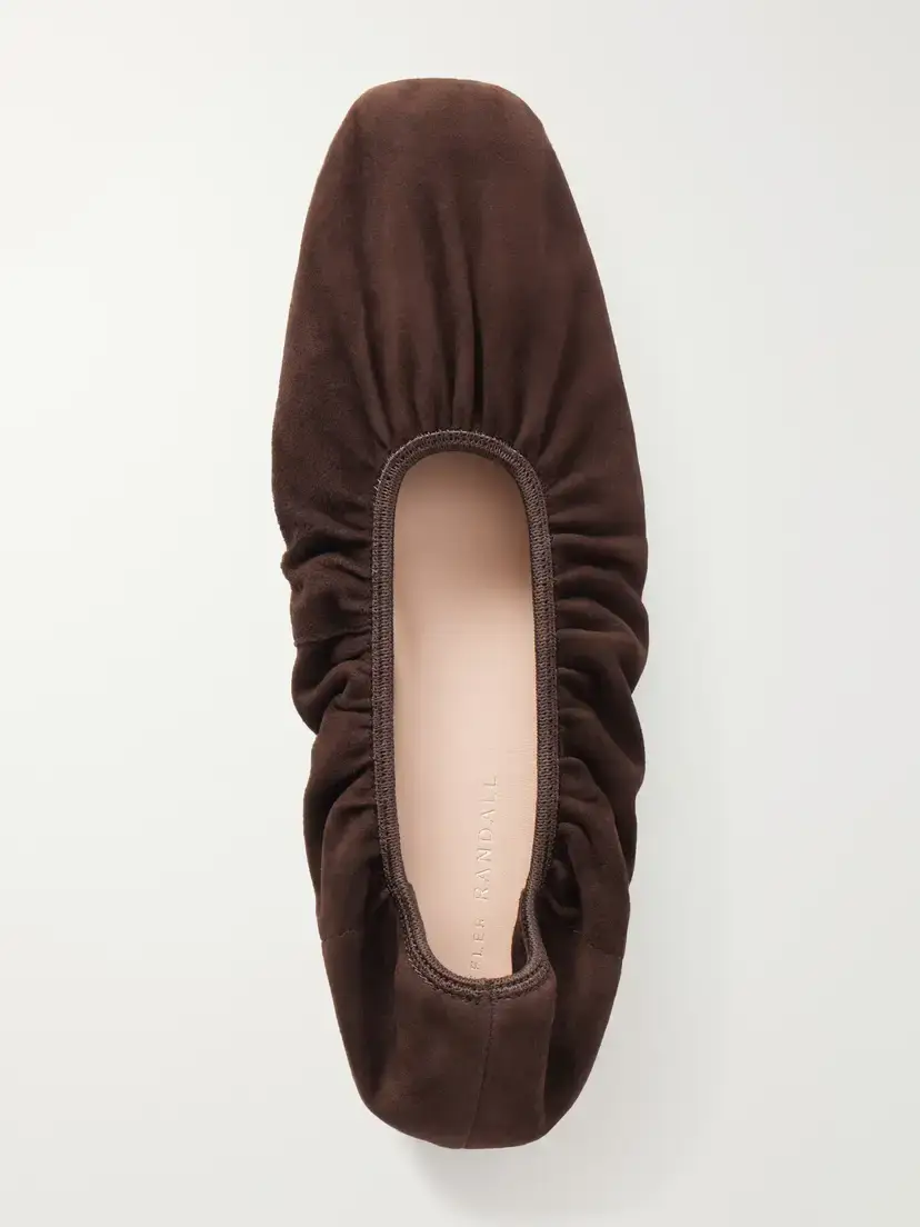 Loeffler Randall Tove Gathered Suede Ballet Flats | Thumbnail 6 Loeffler Randall Tove Gathered Suede Ballet Flats | Thumbnail 6