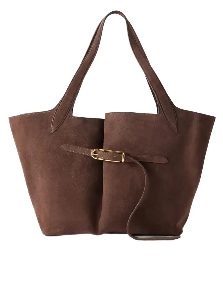 Belted Suede Tote Belted Suede Tote