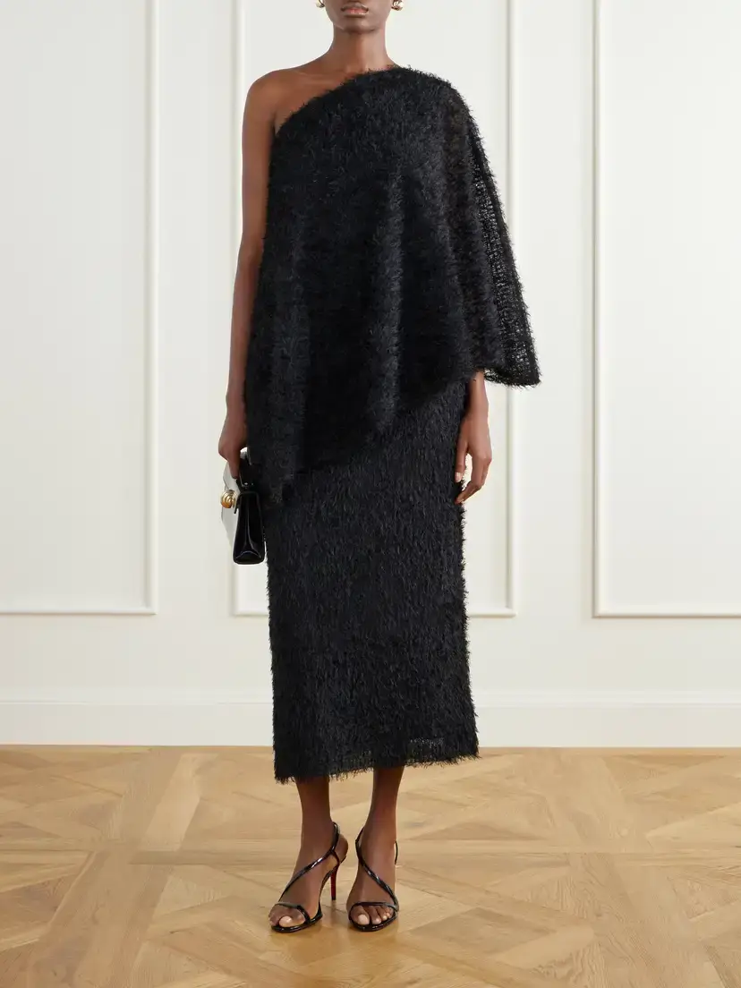 Abadia Plush Midi Skirt | Thumbnail 2 Abadia Plush Midi Skirt | Thumbnail 2