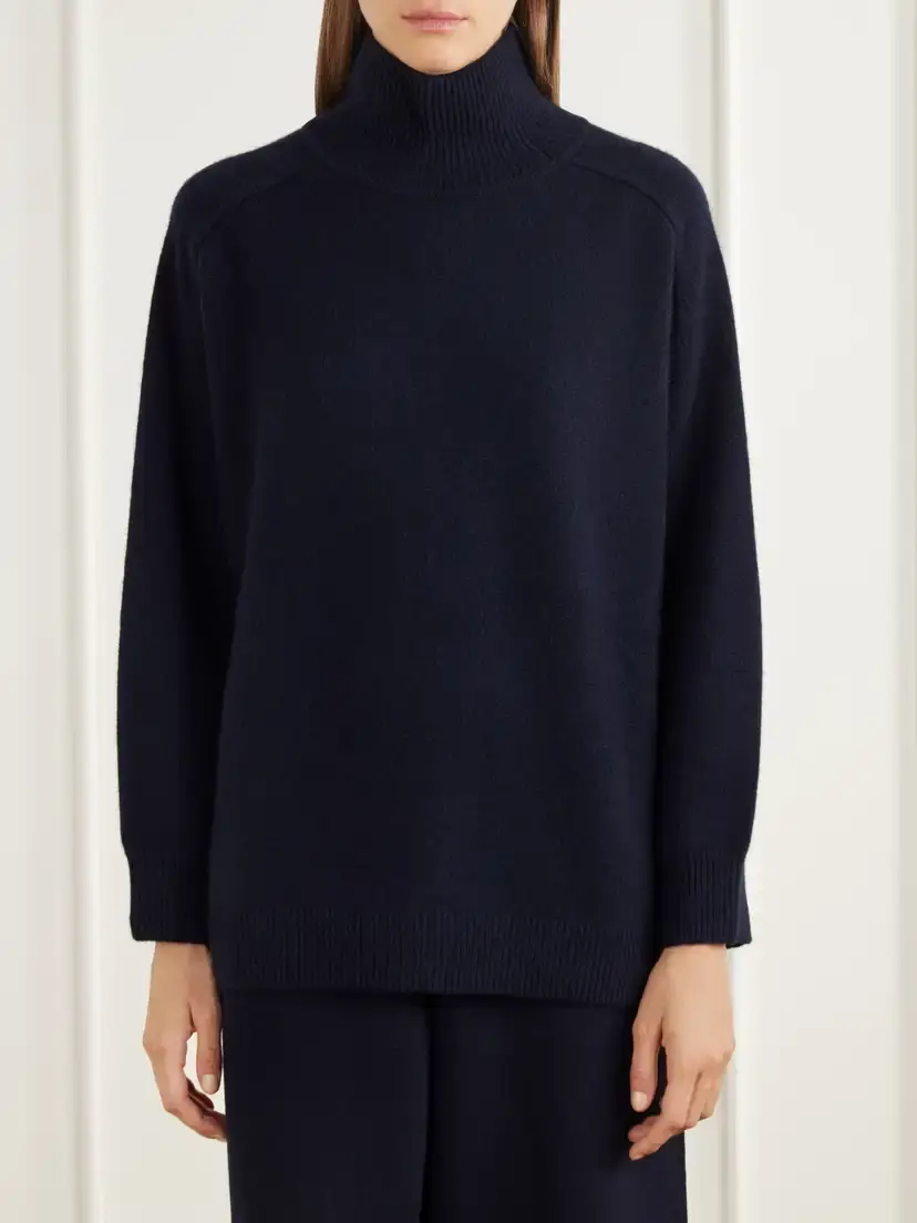 Allude Cashmere Turtleneck Sweater | Thumbnail 3