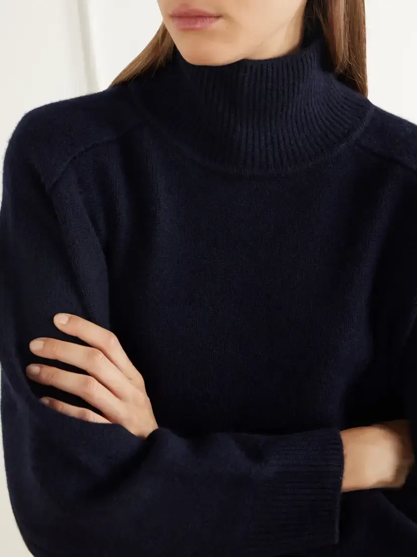 Allude Cashmere Turtleneck Sweater | Thumbnail 5