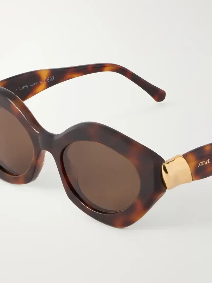Loewe Coil Cat-eye Acetate Sunglasses | Thumbnail 4 Loewe Coil Cat-eye Acetate Sunglasses | Thumbnail 4