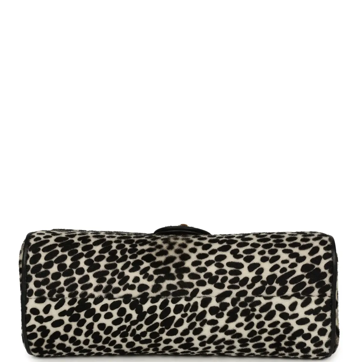 Chanel Chanel "Dalmatian Print" Top Handle Flap Bag Black, White Pony Hair, Black Calfskin Gold Hardware | Thumbnail 7 Chanel Chanel "Dalmatian Print" Top Handle Flap Bag Black, White Pony Hair, Black Calfskin Gold Hardware | Thumbnail 7