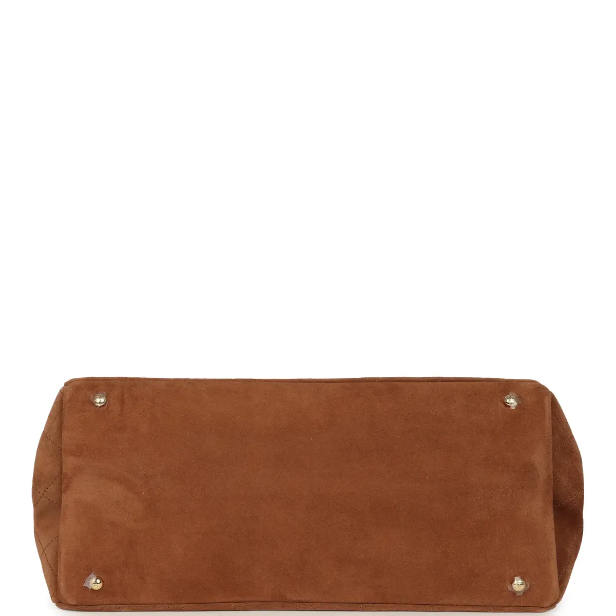 Chanel Chanel Large Bowling Bag Camel Suede Gold Hardware | Thumbnail 6 Chanel Chanel Large Bowling Bag Camel Suede Gold Hardware | Thumbnail 6