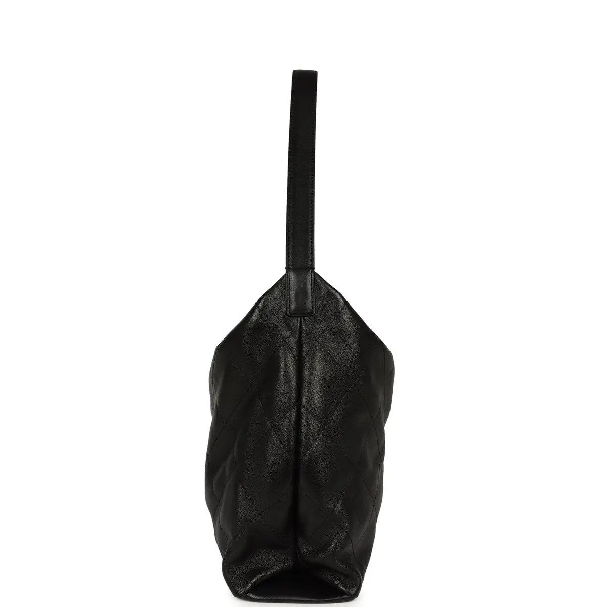 Chanel Chanel Maxi "Slouchy Mood" Hobo Shoulder Bag Black Shiny Calfskin Light Gold Hardware | Thumbnail 3 Chanel Chanel Maxi "Slouchy Mood" Hobo Shoulder Bag Black Shiny Calfskin Light Gold Hardware | Thumbnail 3