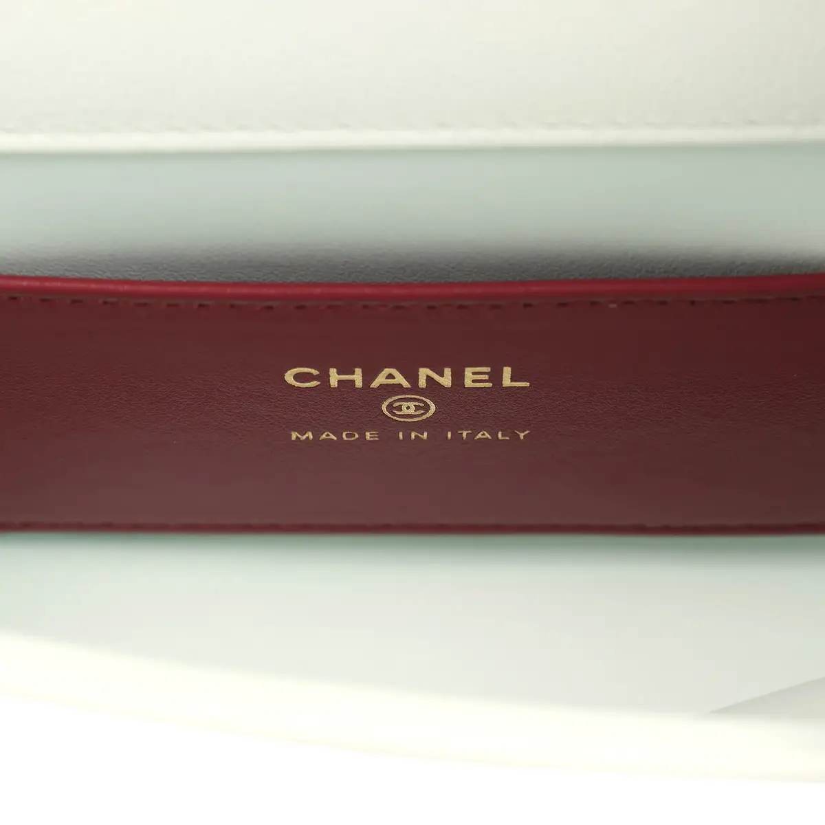 Chanel Chanel Mini Preppy Coco Clutch with Straps Light Blue Shiny Caviar Brushed Gold Hardware | Thumbnail 9 Chanel Chanel Mini Preppy Coco Clutch with Straps Light Blue Shiny Caviar Brushed Gold Hardware | Thumbnail 9