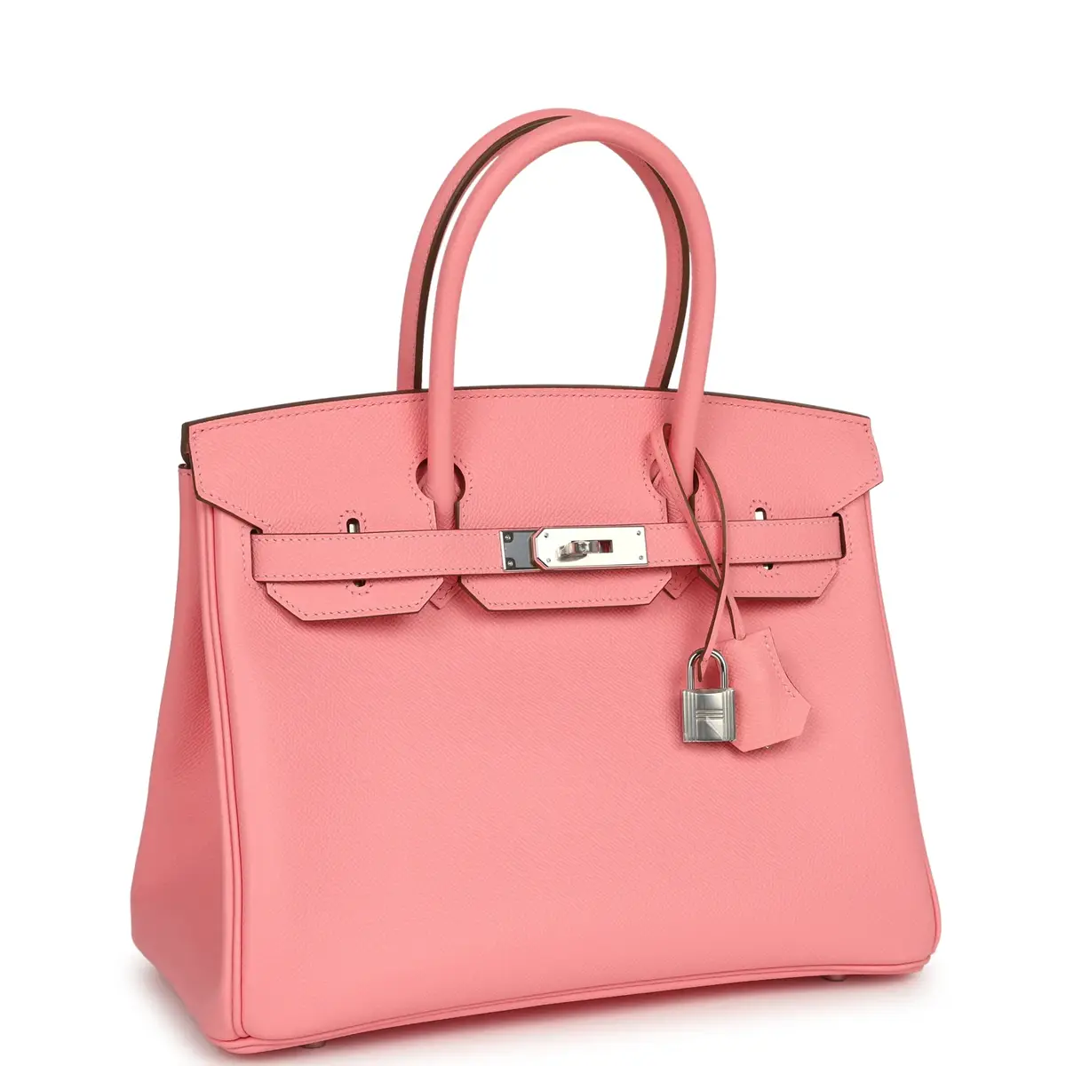 HERMÈS Hermes Birkin 30 Rose Confetti Epsom Palladium Hardware | Thumbnail 2