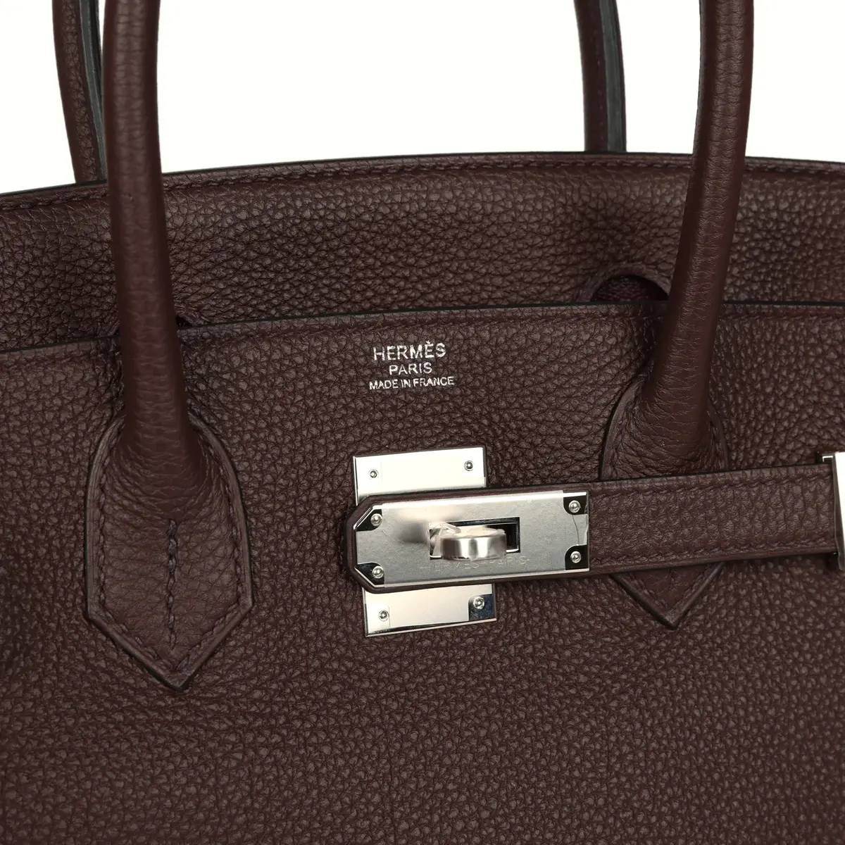 HERMÈS Hermes Birkin 30 Rouge Sellier Togo Palladium Hardware | Thumbnail 7 HERMÈS Hermes Birkin 30 Rouge Sellier Togo Palladium Hardware | Thumbnail 7