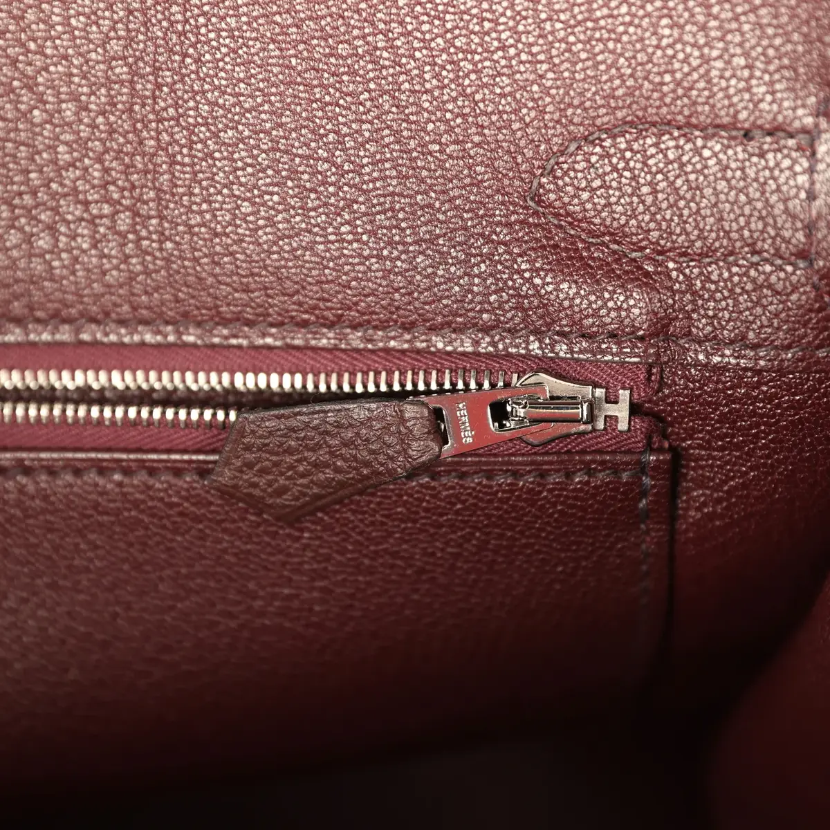 HERMÈS Hermes Birkin 30 Rouge Sellier Togo Palladium Hardware | Thumbnail 9 HERMÈS Hermes Birkin 30 Rouge Sellier Togo Palladium Hardware | Thumbnail 9