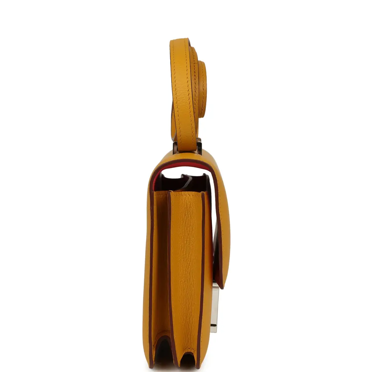 HERMÈS Hermes Constance 18 Jaune Ambre Verso Epsom Palladium Hardware | Thumbnail 3