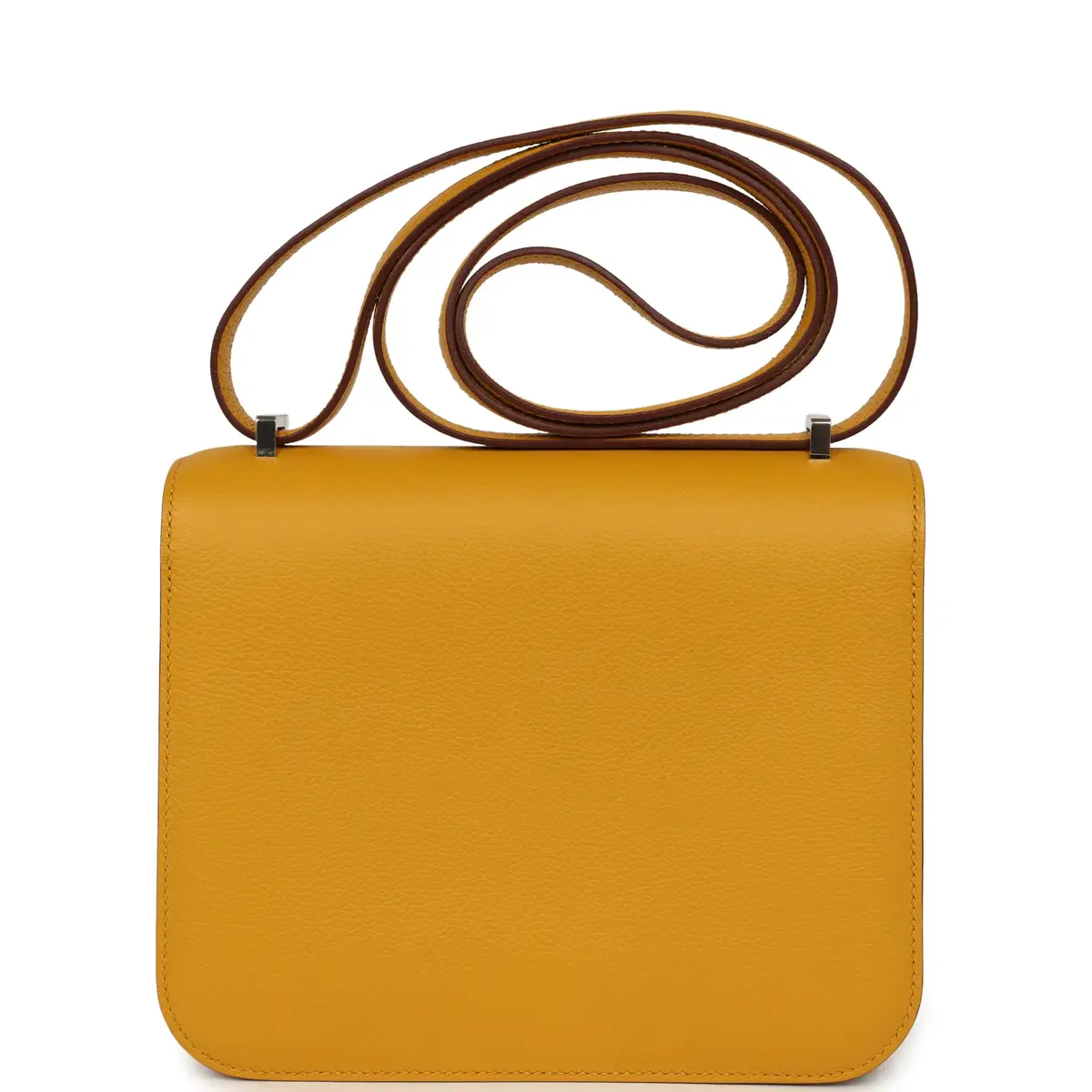 HERMÈS Hermes Constance 18 Jaune Ambre Verso Epsom Palladium Hardware | Thumbnail 4