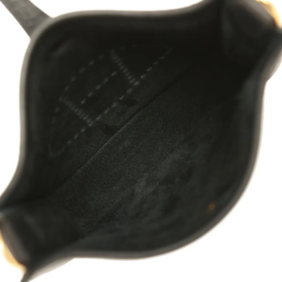 HERMÈS Hermes Evelyne TPM Black Clemence Gold Hardware | Thumbnail 8