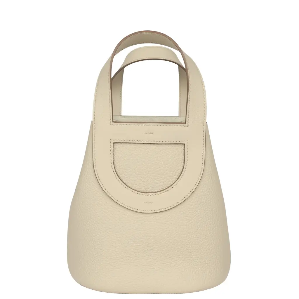 HERMÈS Hermes In-The-Loop 18 Beton Clemence, Swift Gold Hardware