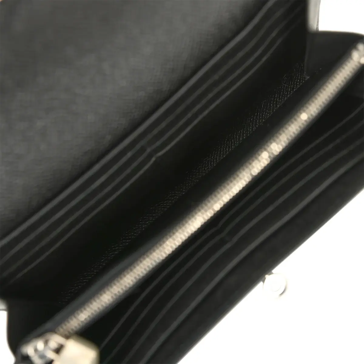 HERMÈS Hermes Kelly Long Wallet Black Epsom Palladium Hardware | Thumbnail 9 HERMÈS Hermes Kelly Long Wallet Black Epsom Palladium Hardware | Thumbnail 9