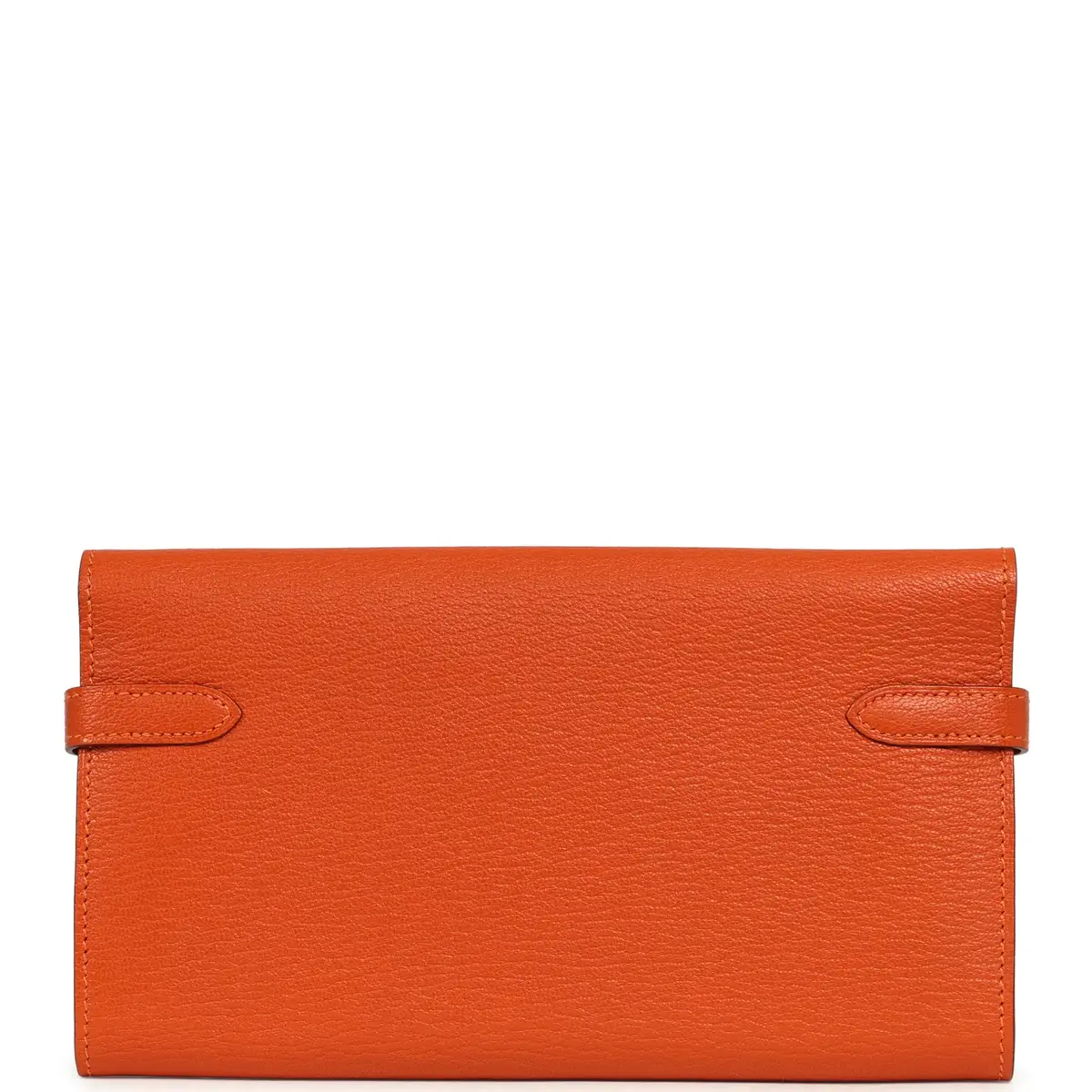 HERMÈS Hermes Kelly Long Wallet Feu Chevre Mysore Palladium Hardware | Thumbnail 4 HERMÈS Hermes Kelly Long Wallet Feu Chevre Mysore Palladium Hardware | Thumbnail 4