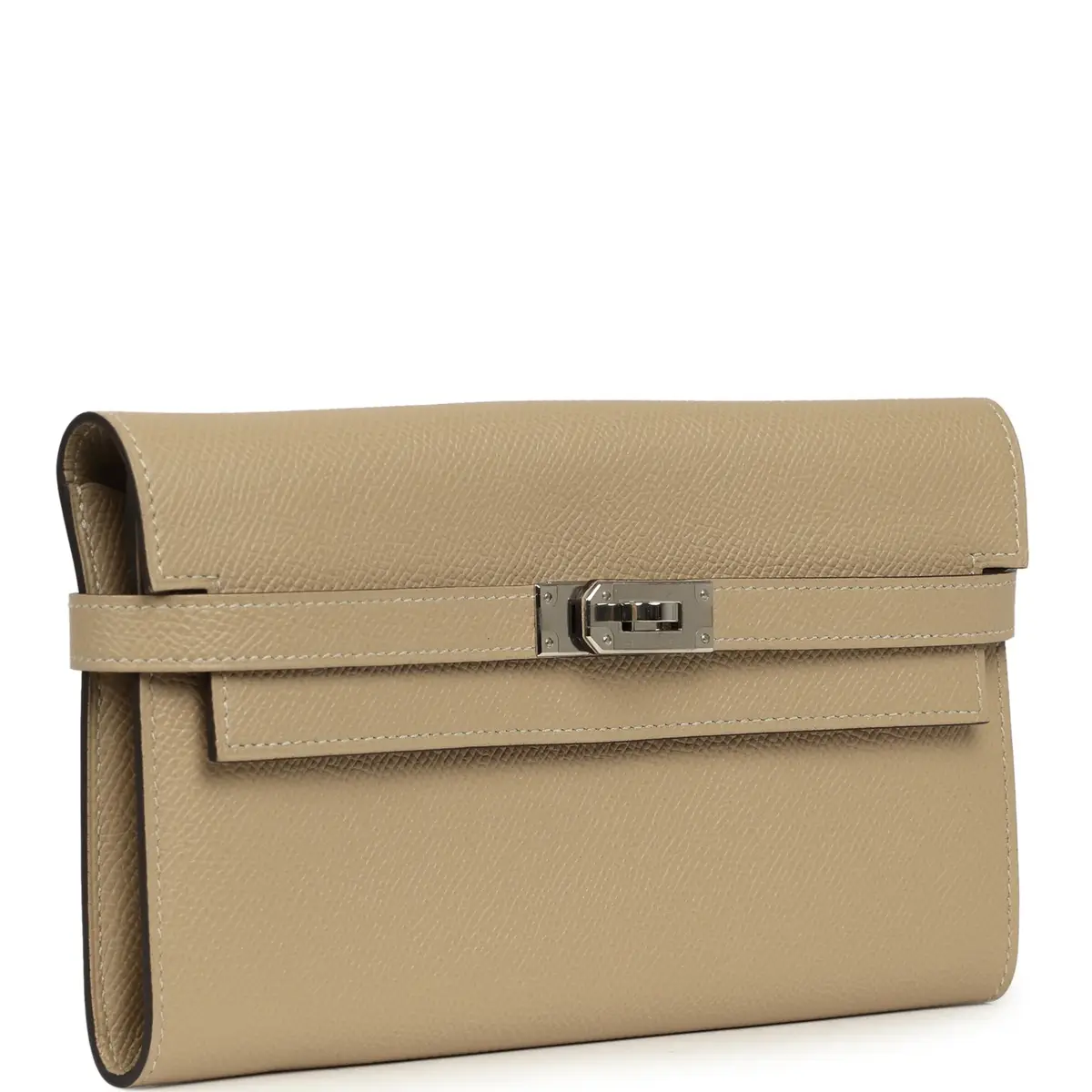 HERMÈS Hermes Kelly Long Wallet Trench Epsom Palladium Hardware | Thumbnail 2 HERMÈS Hermes Kelly Long Wallet Trench Epsom Palladium Hardware | Thumbnail 2