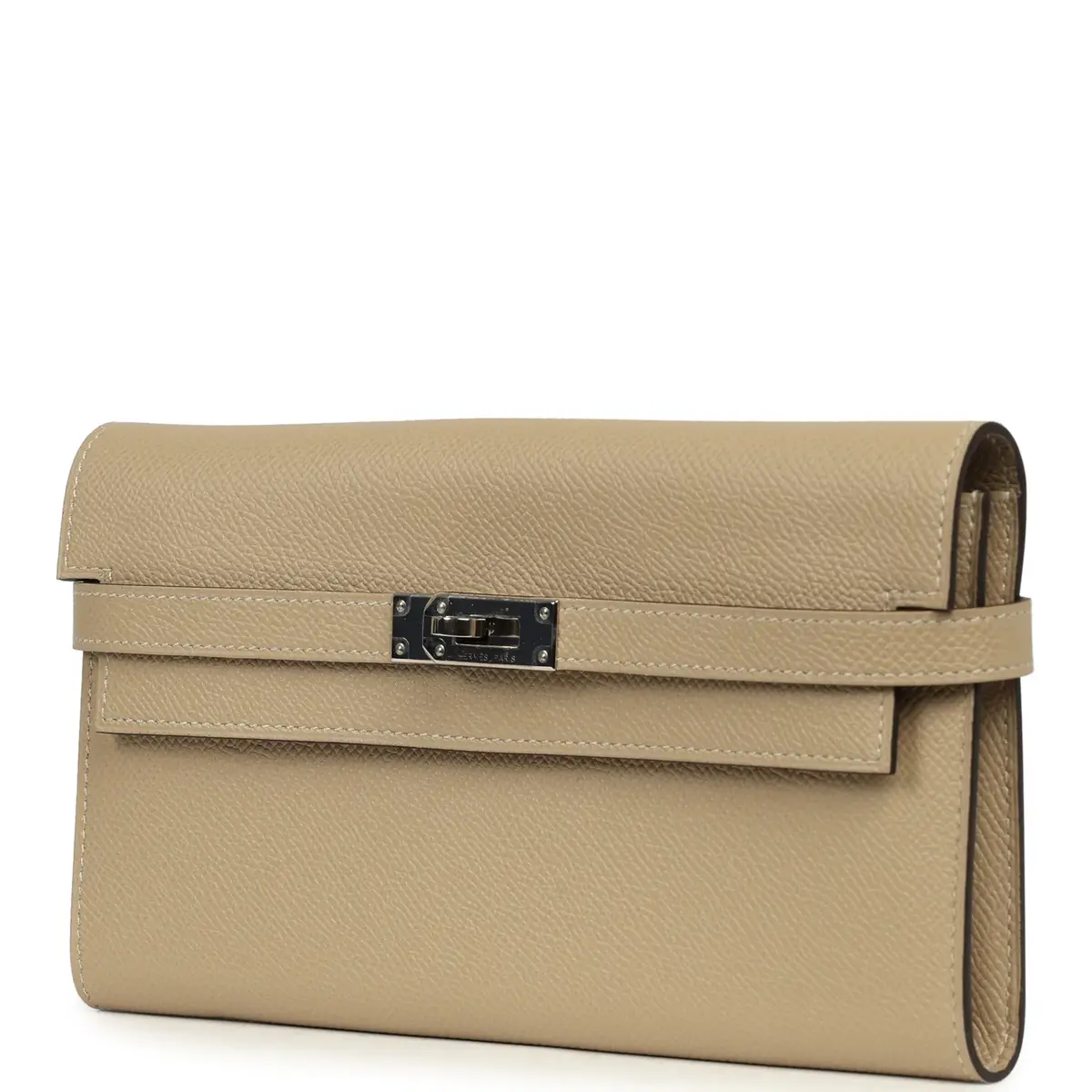 HERMÈS Hermes Kelly Long Wallet Trench Epsom Palladium Hardware | Thumbnail 5 HERMÈS Hermes Kelly Long Wallet Trench Epsom Palladium Hardware | Thumbnail 5