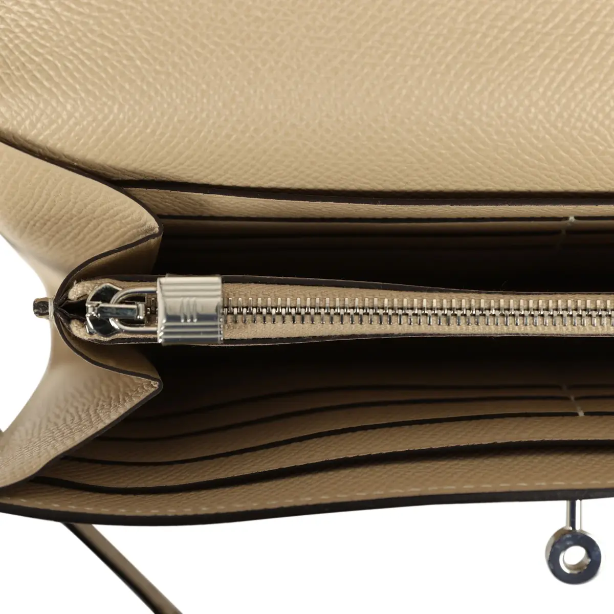 HERMÈS Hermes Kelly Long Wallet Trench Epsom Palladium Hardware | Thumbnail 10 HERMÈS Hermes Kelly Long Wallet Trench Epsom Palladium Hardware | Thumbnail 10