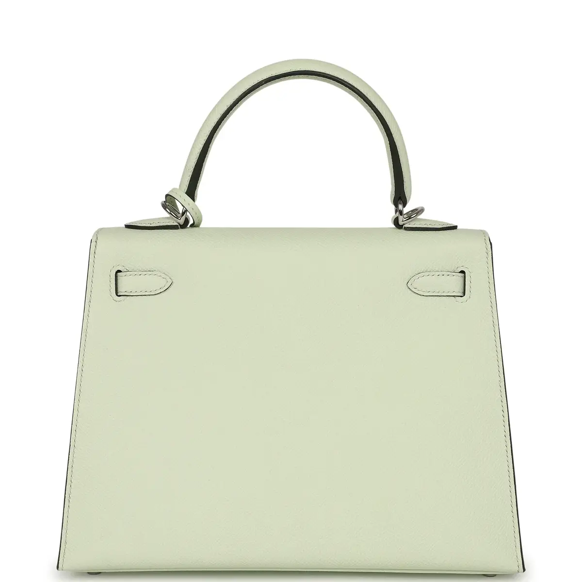 HERMÈS Hermes Kelly Sellier 25 Vert Fizz Epsom Palladium Hardware | Thumbnail 4