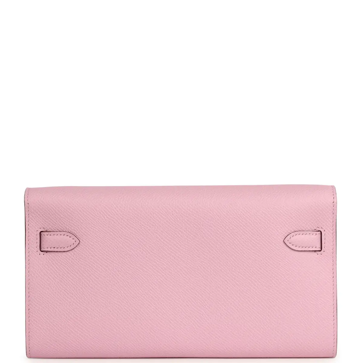 HERMÈS Hermes Kelly Wallet To Go Mauve Sylvestre Epsom Palladium Hardware | Thumbnail 4