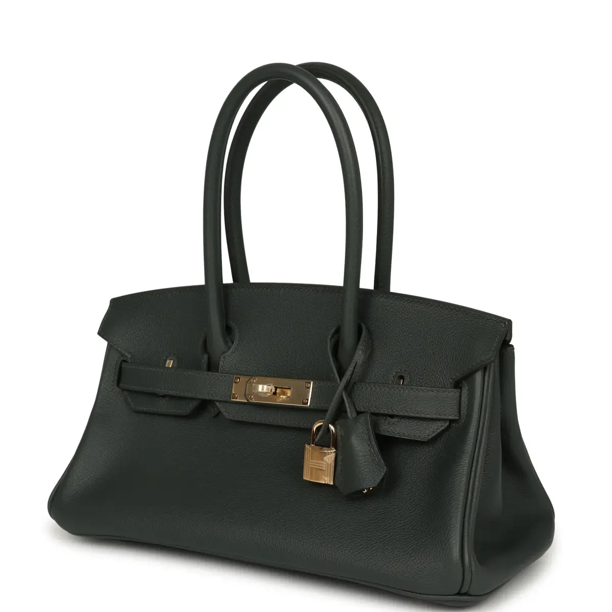 HERMÈS Hermes Shoulder Birkin Light 29 Vert Mangrove Evercolor Permabrass Hardware | Thumbnail 5 HERMÈS Hermes Shoulder Birkin Light 29 Vert Mangrove Evercolor Permabrass Hardware | Thumbnail 5