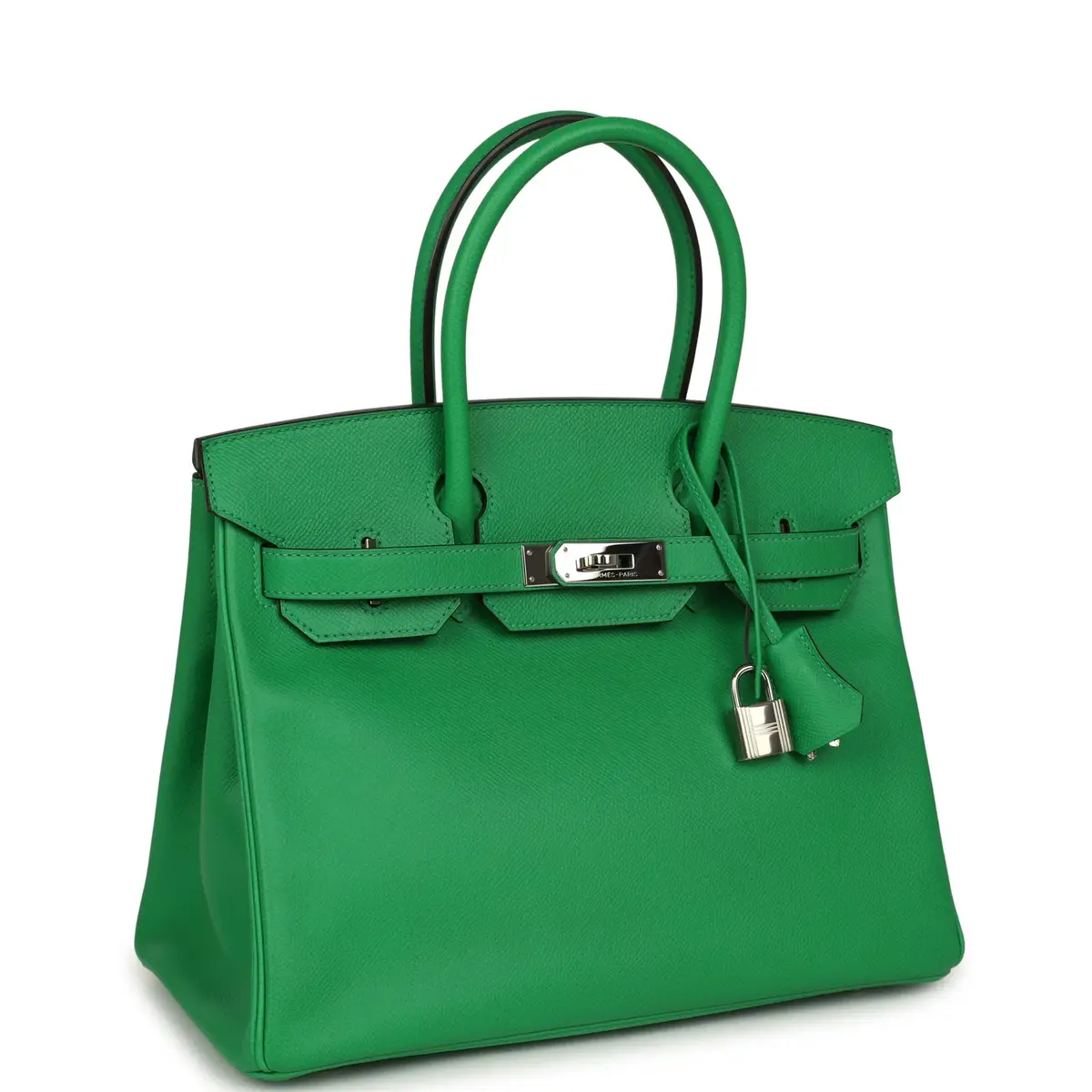 HERMÈS Pre-owned Hermes Birkin 30 Bambou Epsom Palladium Hardware | Thumbnail 2 HERMÈS Pre-owned Hermes Birkin 30 Bambou Epsom Palladium Hardware | Thumbnail 2
