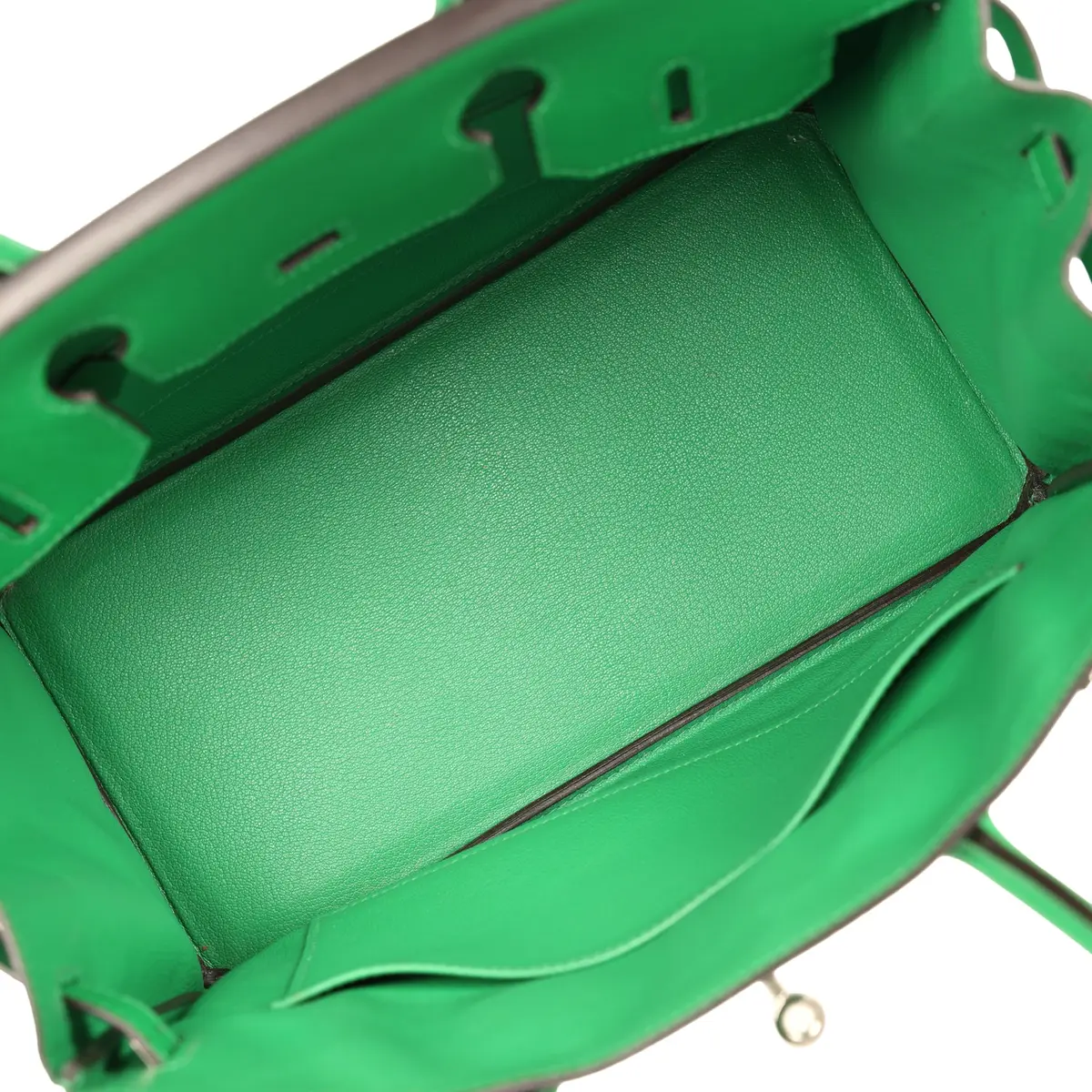 HERMÈS Pre-owned Hermes Birkin 30 Bambou Epsom Palladium Hardware | Thumbnail 8 HERMÈS Pre-owned Hermes Birkin 30 Bambou Epsom Palladium Hardware | Thumbnail 8