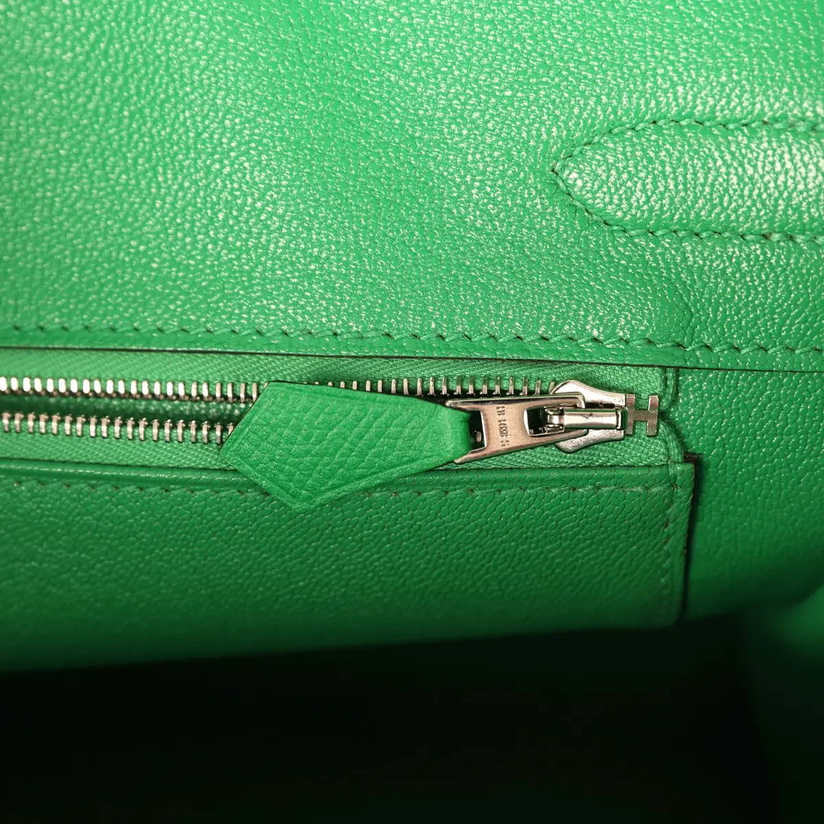 HERMÈS Pre-owned Hermes Birkin 30 Bambou Epsom Palladium Hardware | Thumbnail 9 HERMÈS Pre-owned Hermes Birkin 30 Bambou Epsom Palladium Hardware | Thumbnail 9
