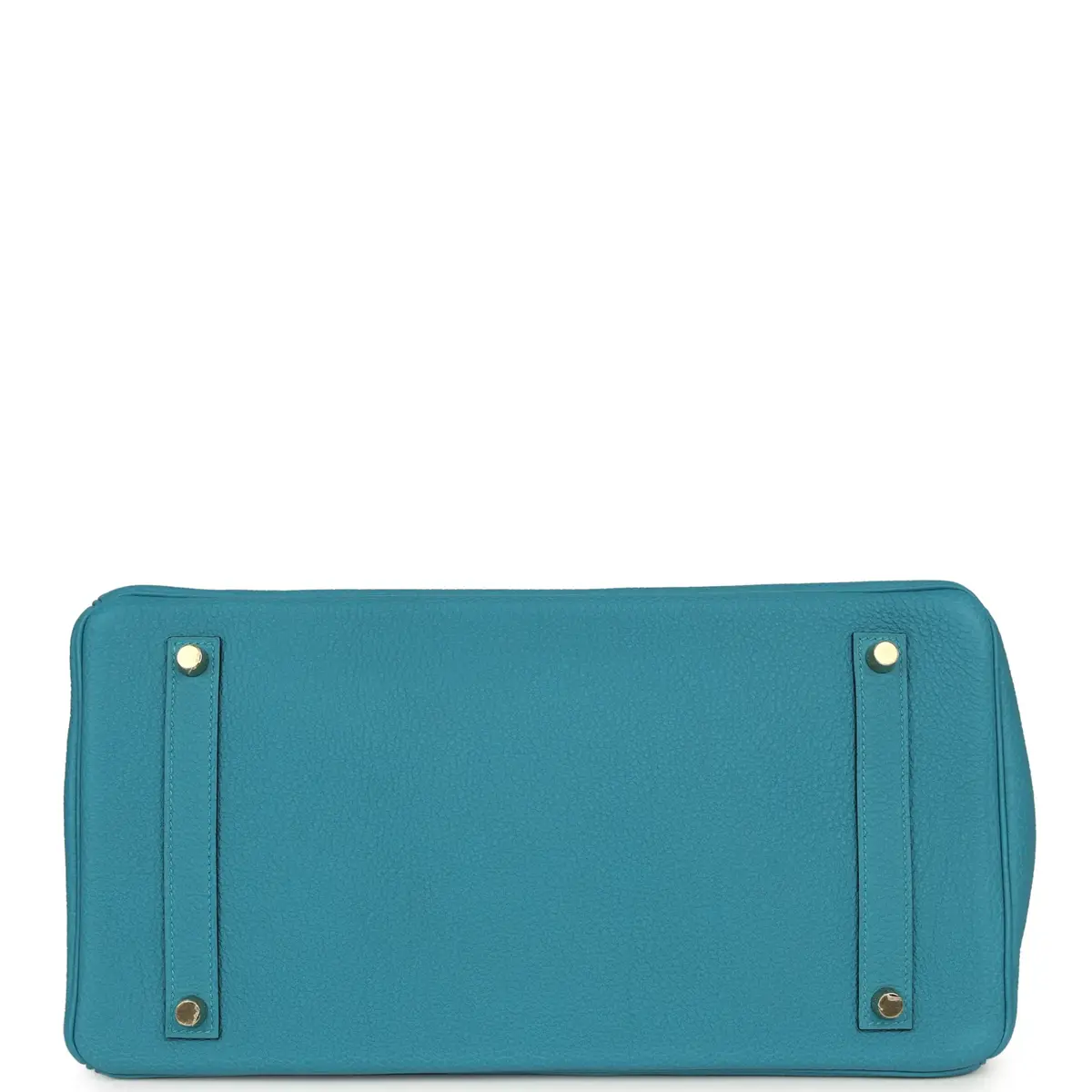 HERMÈS Pre-owned Hermes Birkin 35 Turquoise Togo Gold Hardware | Thumbnail 6 HERMÈS Pre-owned Hermes Birkin 35 Turquoise Togo Gold Hardware | Thumbnail 6