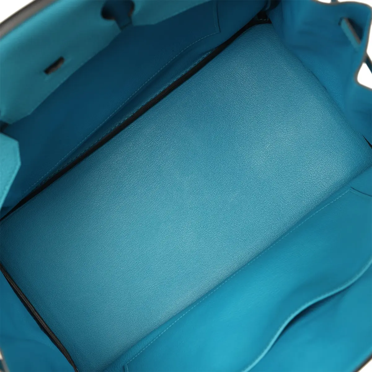 HERMÈS Pre-owned Hermes Birkin 35 Turquoise Togo Gold Hardware | Thumbnail 8 HERMÈS Pre-owned Hermes Birkin 35 Turquoise Togo Gold Hardware | Thumbnail 8