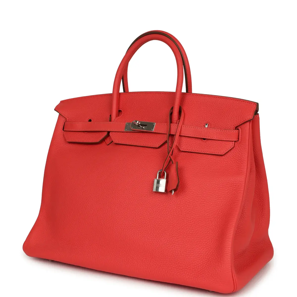 HERMÈS Pre-owned Hermes Birkin 40 Rose Jaipur Togo Palladium Hardware | Thumbnail 5 HERMÈS Pre-owned Hermes Birkin 40 Rose Jaipur Togo Palladium Hardware | Thumbnail 5