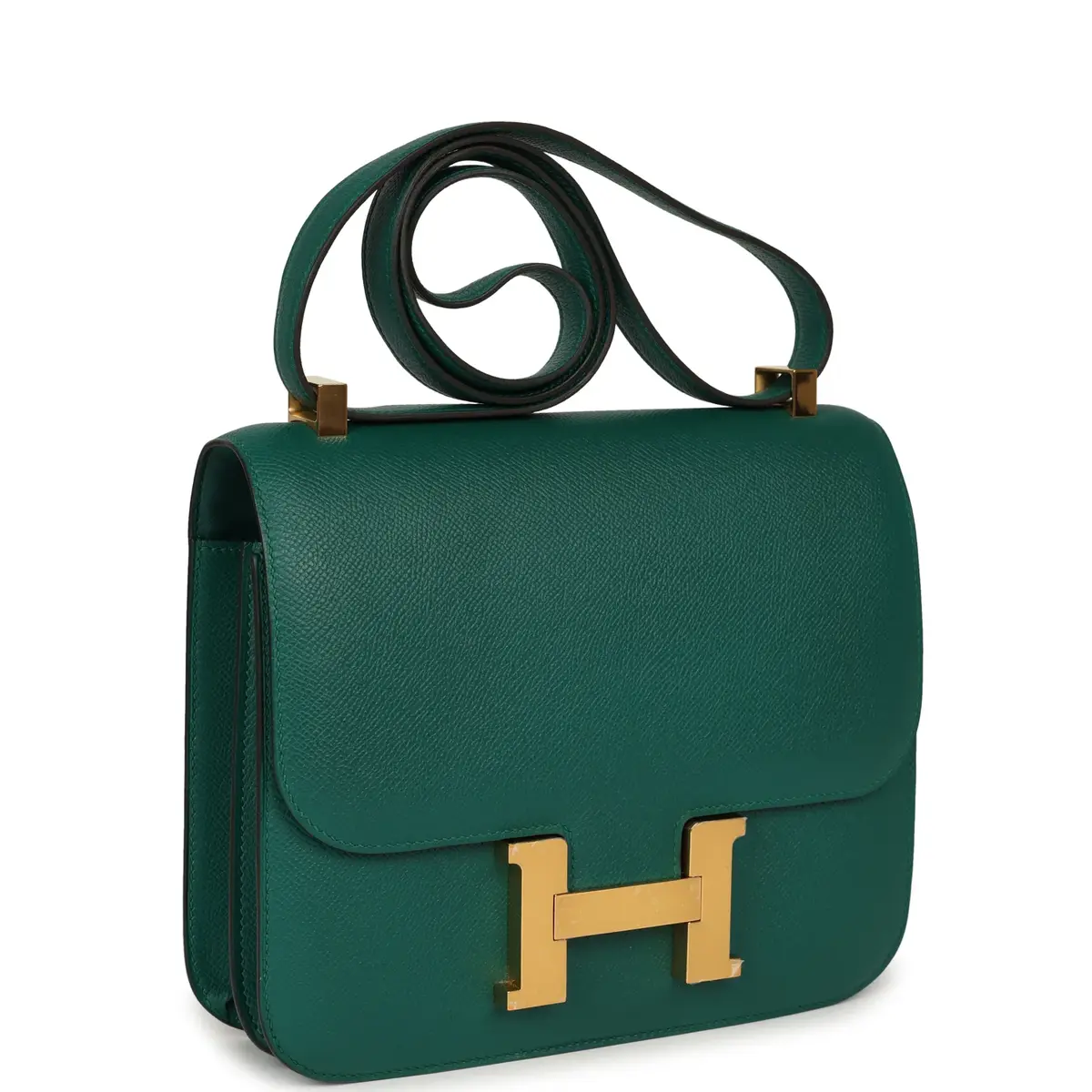 HERMÈS Pre-owned Hermes Constance 24 Malachite Epsom Gold Hardware | Thumbnail 2 HERMÈS Pre-owned Hermes Constance 24 Malachite Epsom Gold Hardware | Thumbnail 2
