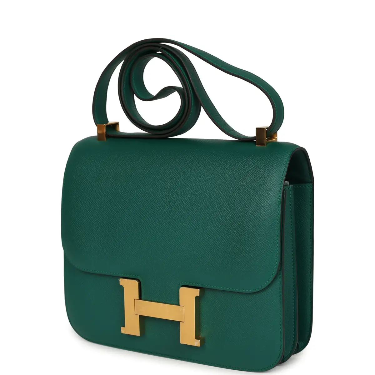 HERMÈS Pre-owned Hermes Constance 24 Malachite Epsom Gold Hardware | Thumbnail 5 HERMÈS Pre-owned Hermes Constance 24 Malachite Epsom Gold Hardware | Thumbnail 5