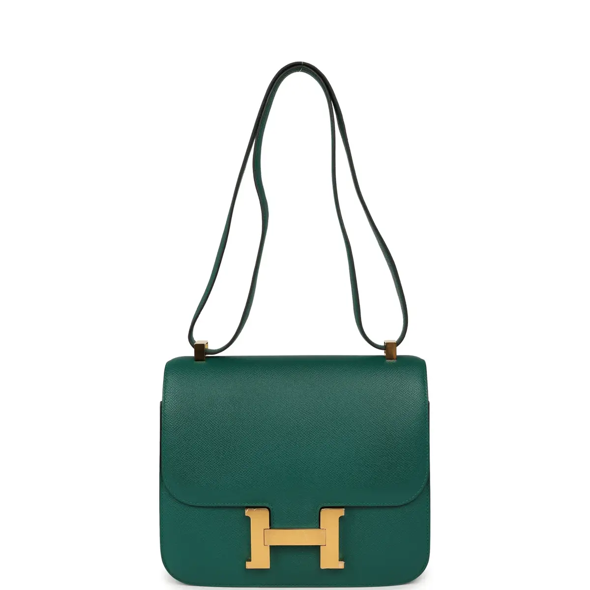 HERMÈS Pre-owned Hermes Constance 24 Malachite Epsom Gold Hardware | Thumbnail 7 HERMÈS Pre-owned Hermes Constance 24 Malachite Epsom Gold Hardware | Thumbnail 7