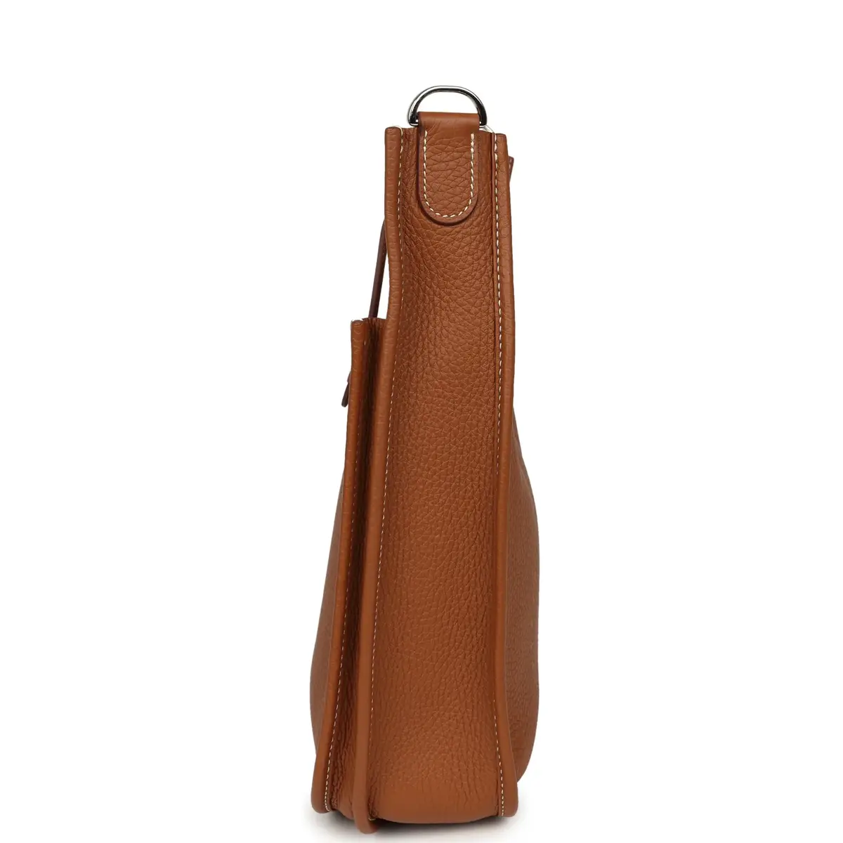 HERMÈS Pre-owned Hermes Evelyne III PM Gold Clemence Palladium Hardware | Thumbnail 3 HERMÈS Pre-owned Hermes Evelyne III PM Gold Clemence Palladium Hardware | Thumbnail 3