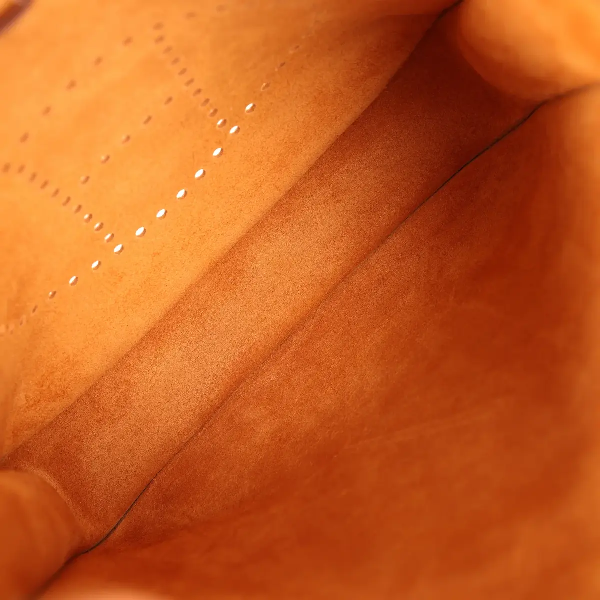 HERMÈS Pre-owned Hermes Evelyne III PM Gold Clemence Palladium Hardware | Thumbnail 8 HERMÈS Pre-owned Hermes Evelyne III PM Gold Clemence Palladium Hardware | Thumbnail 8