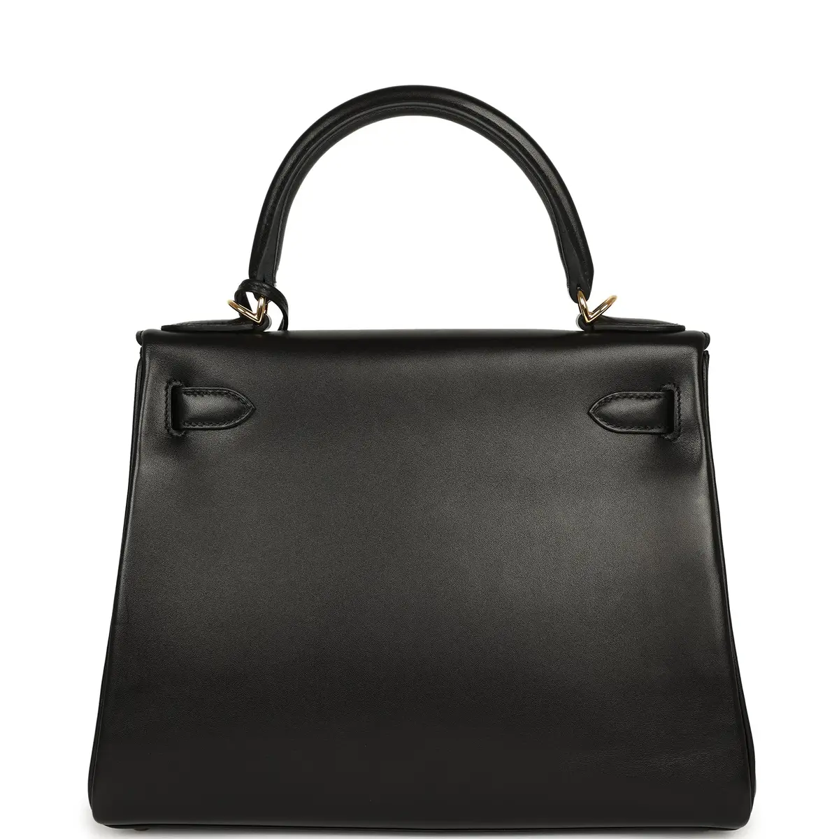 HERMÈS Pre-owned Hermes Kelly Retourne 28 Black Evercalf Gold Hardware | Thumbnail 4 HERMÈS Pre-owned Hermes Kelly Retourne 28 Black Evercalf Gold Hardware | Thumbnail 4