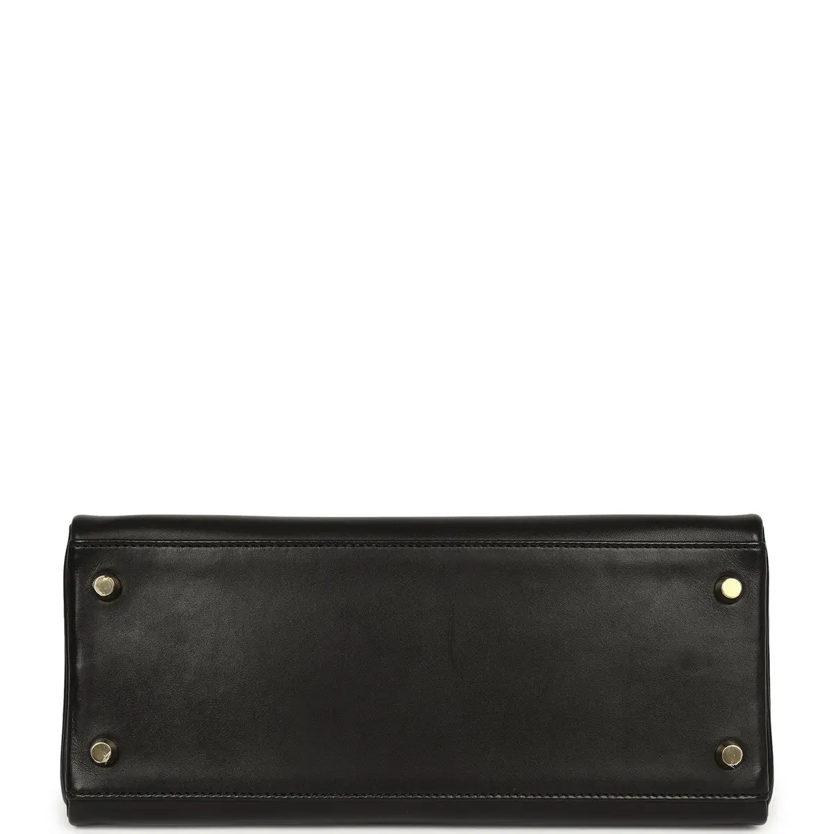 HERMÈS Pre-owned Hermes Kelly Retourne 28 Black Evercalf Gold Hardware | Thumbnail 6 HERMÈS Pre-owned Hermes Kelly Retourne 28 Black Evercalf Gold Hardware | Thumbnail 6