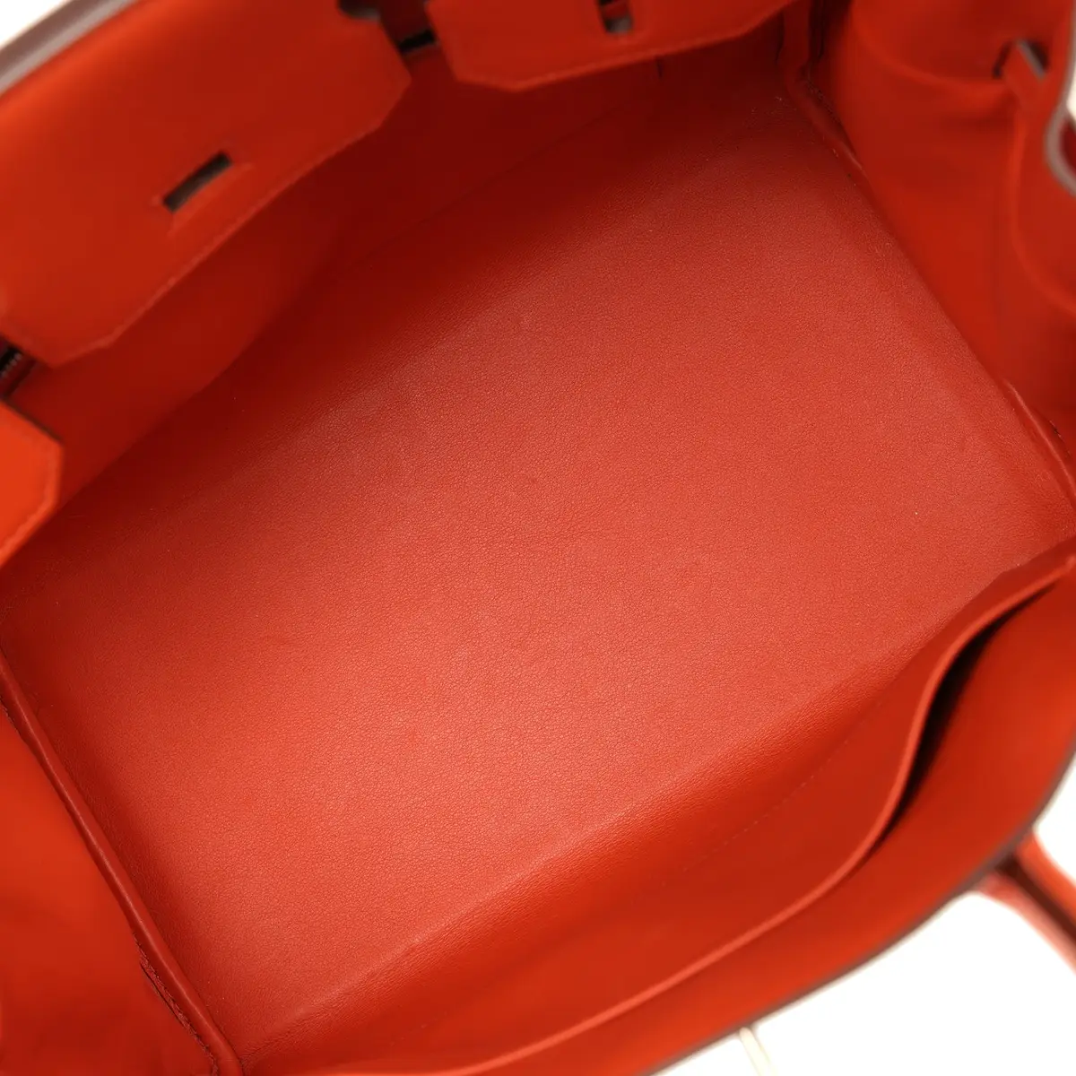 HERMÈS Pre-owned Hermes Quadrille Birkin 30 Terre Battue, Brique, Mauve Pale, Ecru Swift, Toile Palladium Hardware | Thumbnail 8