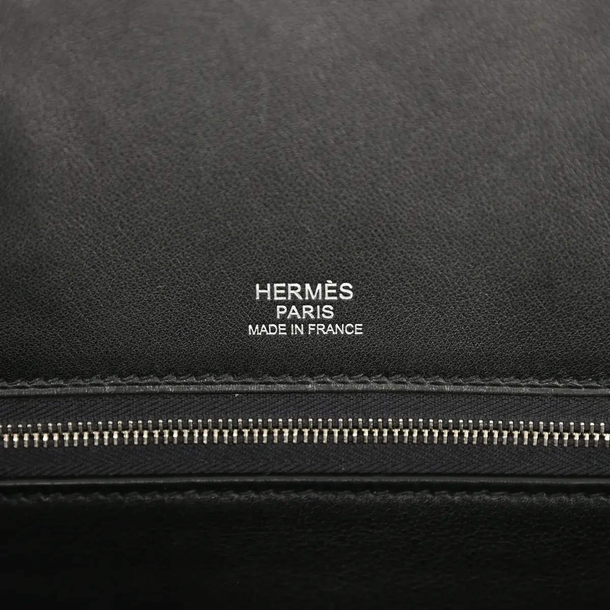 HERMÈS Pre-owned Hermes Shadow Birkin 35 Black Swift Palladium Hardware | Thumbnail 8 HERMÈS Pre-owned Hermes Shadow Birkin 35 Black Swift Palladium Hardware | Thumbnail 8