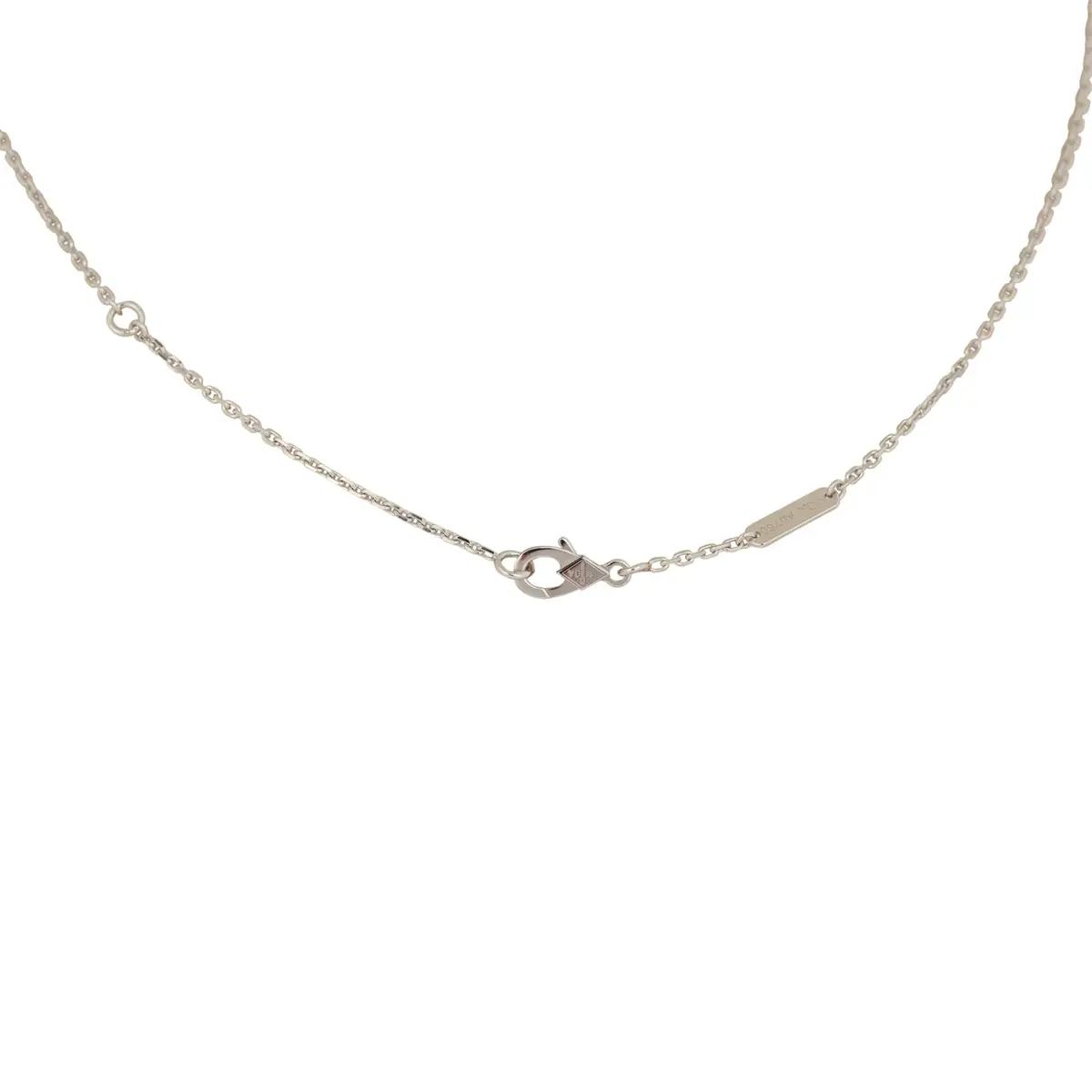 Van Cleef & Arpels Van Cleef & Arpels 2024 Holiday Vintage Alhambra Pendant Necklace Rose Gold Guilloche 18K White Gold & Diamonds | Thumbnail 6 Van Cleef & Arpels Van Cleef & Arpels 2024 Holiday Vintage Alhambra Pendant Necklace Rose Gold Guilloche 18K White Gold & Diamonds | Thumbnail 6