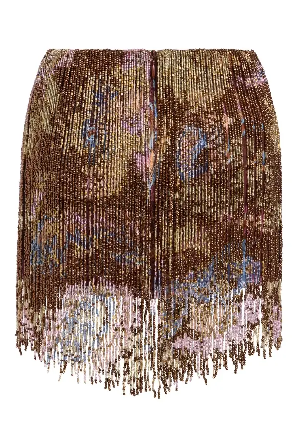 PatBo BOHO EMBROIDERY MINI SKIRT | Thumbnail 5