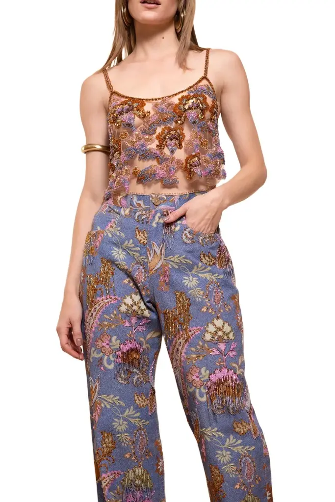 BOHO EMBROIDERY TOP BOHO EMBROIDERY TOP