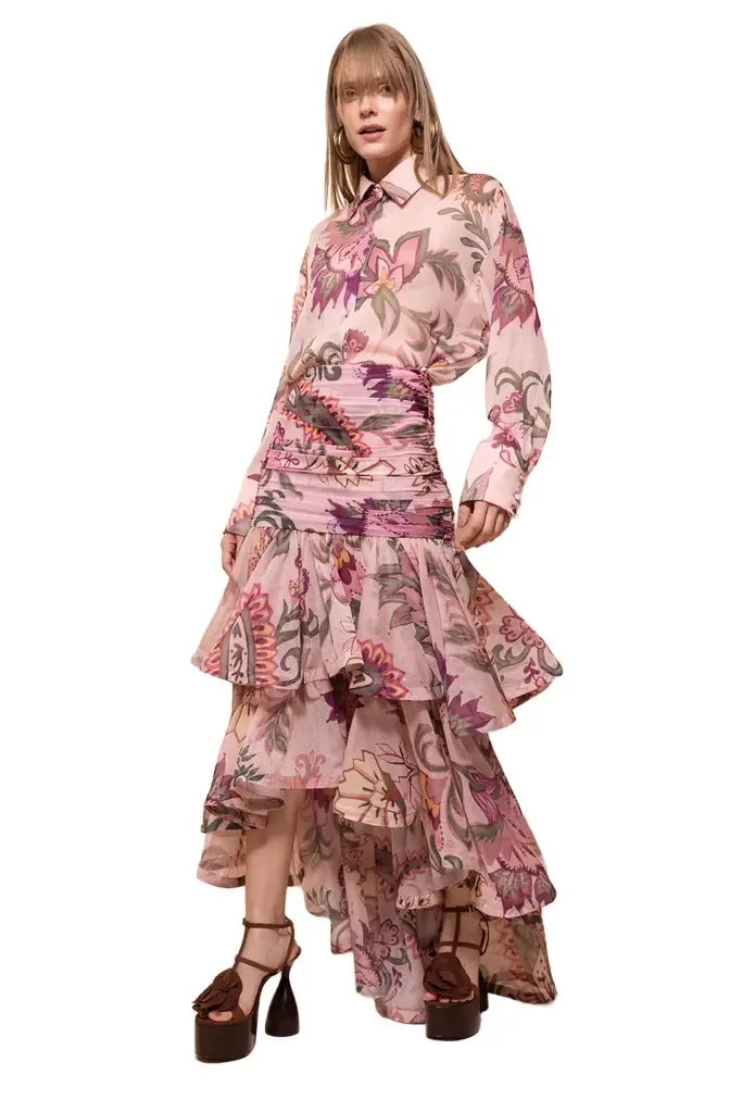 BOHO MIDI SKIRT