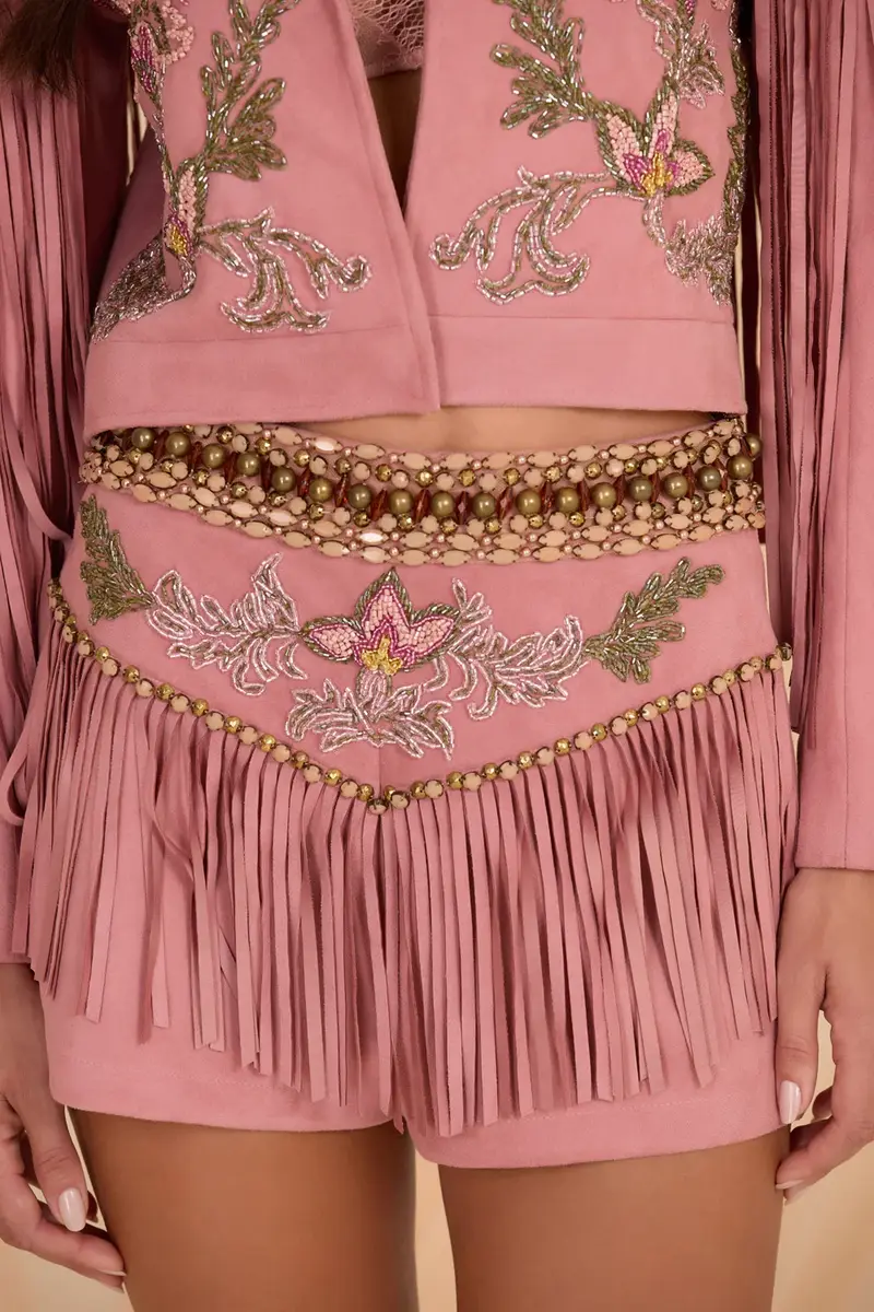 PatBo LAURA SUEDE SHORTS | Thumbnail 2
