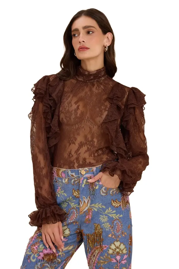 PatBo LENY LACE TOP